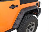 WRANGLER JK 2007-2017 IÇIN UYUMLU HURRICANE DODİK CAMURLUK KABARTMA SETİ LEDLİ