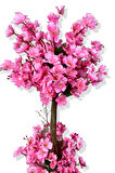 Pembe Bahar dalı 100 cm 12x12 Metal Saksı