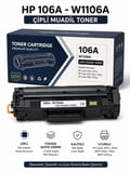 HP 106A-W1106A Çipli Muadil Toner 