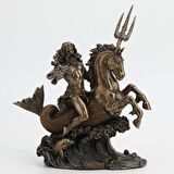 VERONESE BİBLOLAR › Wise Mitoloji & Tarih-AT ÜSTÜNDE POSEIDON-23,5*12,5*27 CM-jWU76939A4