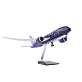  HEDİYELİK-MAKET UÇAKLAR-RIYADH-ÖLÇEK : 1:130 43 CM-JB787RIYADH
