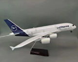  HEDİYELİK-MAKET UÇAKLAR-LUFTHANSA-ÖLÇEK : 1:160 45,5 CM-JA380LUFT