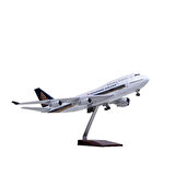  HEDİYELİK-MAKET UÇAKLAR-SINGAPORE-ÖLÇEK : 1:160 47 CM-JB747-400