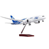  HEDİYELİK-MAKET UÇAKLAR-ANA-ÖLÇEK : 1:130 43 CM-JB787ANA