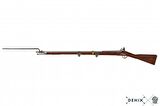 Denix Koleksiyon Grubu-KARA DESENLİ TÜFEK "BROWN BESS", İNGİLTERE 1722-JDNX1054-Orijinalden ilham alan tasarım