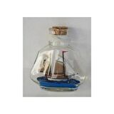 DENİZCİLİK › DENİZCİLİK GRUBU › Marine Şişe Gemi-Z&A ŞİŞE GEMİ>>9*7*9 cm