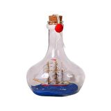 DENİZCİLİK › DENİZCİLİK GRUBU › Marine Şişe Gemi-Z&A ŞİŞE GEMİ>>15.5x20cm