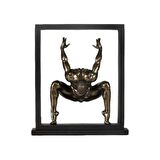 WISE Veronese Serisi-VERONESE BİBLOLAR › Wise Body-CERCEVELI CIPLAK ADAM-26,5*22,5*6,5 CM