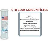 Justwater Aura Cebillion Uyumlu Açık Kasa Cihaz 4'lü Filtre Bakım Seti