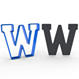 11cm W harfi PC Kurabiye Kalıbı