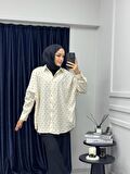 G0009 BENEK DESENLİ DÜĞMELİ GÖMLEK
