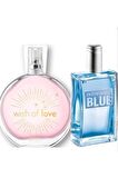 Individual Blue Edt 100 Ml Erkek + Wish Of Love Edt 50 Ml Set