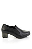 Siyah Leather Kadın Casual Ayakkabı K01056043003