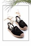 Siyah  Kadın Espadril K01117011116