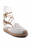 Beyaz  Kadın Espadril K01117011116