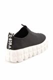 Bambi Siyah Streç  Kadın Sneaker K01122001217