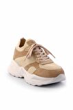 Bej Triko  Kadın Sneaker K01120100082