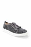 Bambi Siyah Kumas  Kadın Sneaker K01122000804