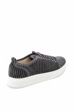 Bambi Siyah Kumas  Kadın Sneaker K01122000804