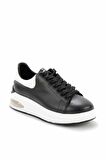 Bambi Siyah Beyaz  Kadın Sneaker K01154050409