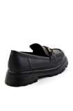 Siyah  Kadın Loafer Ayakkabı K01179828109