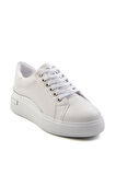 Beyaz Lame  Kadın Sneaker K01179001409