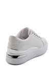 Beyaz Lame  Kadın Sneaker K01179001409