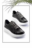 Siyah  Kadın Sneaker K01179086509