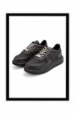 Siyah Paraşüt  Kadın Sneaker K01179811167