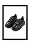 Siyah Paraşüt  Kadın Sneaker K01179200067