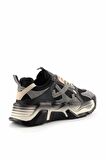 Siyah Süet Hakiki Deri Kadın Sneaker K01185037102
