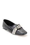 Bambi Siyah  Kadın Loafer Ayakkabi K01211505609