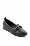 Siyah  Kadın Loafer Ayakkabı K01214032509