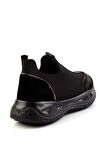 Siyah Streç  Kadın Sneaker K01212041517