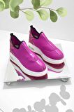 Bambi Fusya Streç  Kadın Sneaker K01212221517