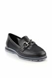 Siyah  Kadın Loafer Ayakkabı K01225092509