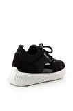 Siyah Süet  Kadın Sneaker K01228050002