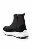 Siyah Süet  Kadın Bot & Bootie K01228070002