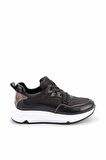 Bambi Siyah Parasüt  Kadın Sneaker K01228086067