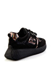 Siyah Paraşüt  Kadın Sneaker K01228400367