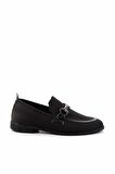 Siyah Triko  Kadın Loafer Ayakkabı K01225020382