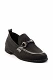 Siyah Triko  Kadın Loafer Ayakkabı K01225020382