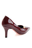Bordo  Kadın Klasik Topuklu Ayakkabı K01231461298