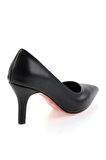 Siyah  Kadın Klasik Topuklu Ayakkabı K01231083509