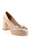 Nude  Kadın Klasik Topuklu Ayakkabı K01231455498