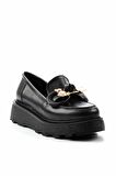 Siyah   Kadın Loafer Ayakkabı K01236005609