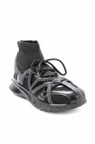 Bambi Siyah Triko  Kadın Sneaker K01238020482