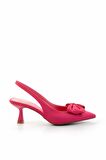 Fuşya Kumaş  Kadın Klasik Topuklu Ayakkabı K01231363204