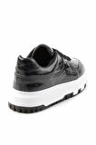 Bambi Siyah Kirisik Rugan  Kadın Sneaker K01235002008