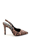 Leopar  Kadın Klasik Topuklu Ayakkabı K01231437804